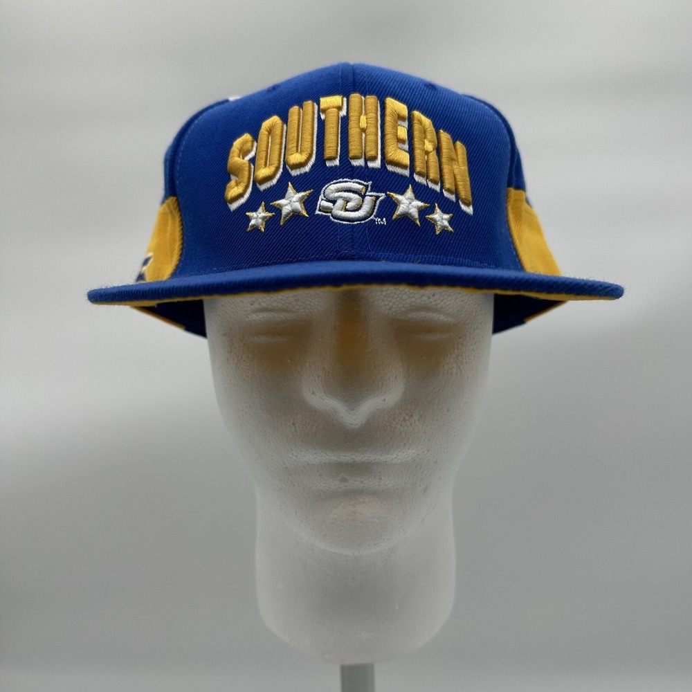 Vintage Colosseum Southern University Jaguars Size 8 Fitted‎ Hat Rare HBCU Cap